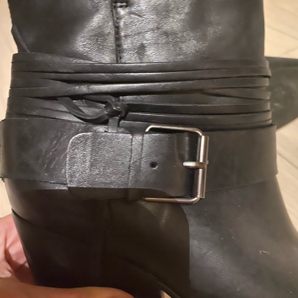 Black boots
